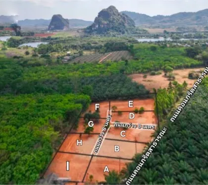 Terrain avec vue sur la montagne à vendre à Nong Thale, Krabi