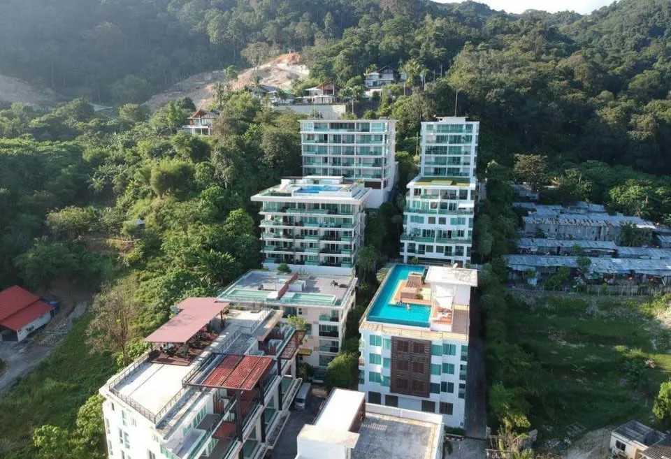 1-Zimmer-Apartment mit Bergblick in Patong Kalim, Phuket