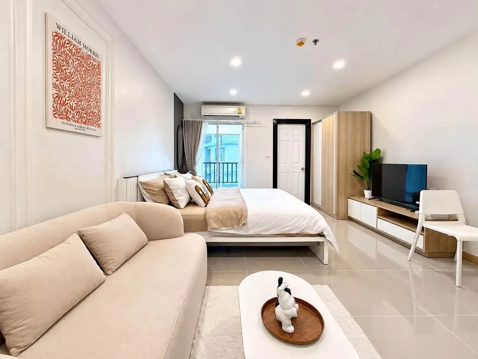 คอนโด 1 ห้องนอน ใหม่ รีโนเวท ที่ The View Condo สวนหลวง ภูเก็ต