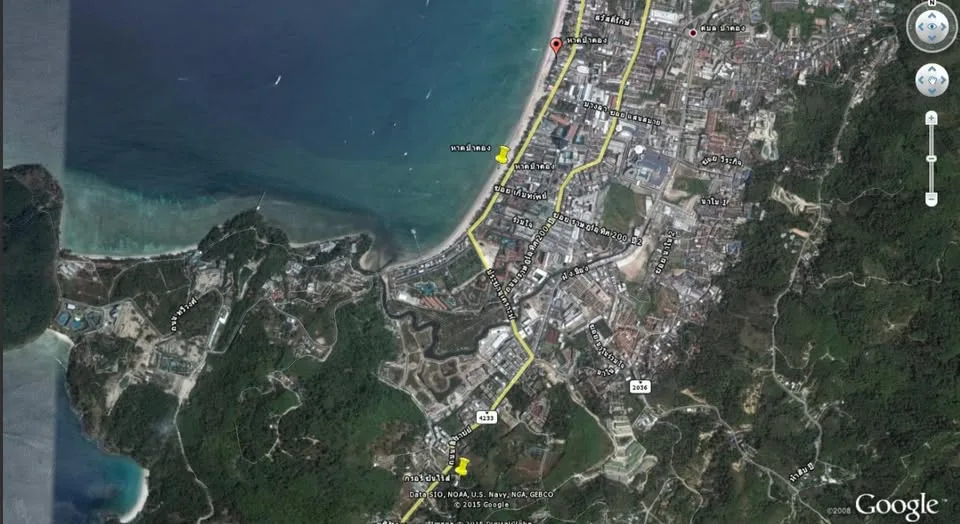 Hotel parcialmente terminado cerca de la playa de Patong con 10 habitaciones y baños