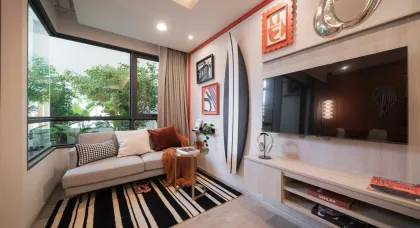 Estudio en propiedad freehold en Kata – 55% al recibir las llaves