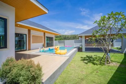Villa privada de lujo con piscina de 2 dormitorios en venta cerca de Ao Nam Mao