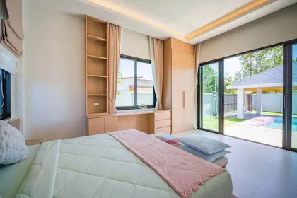 Villa privada de lujo con piscina de 2 dormitorios en venta cerca de Ao Nam Mao