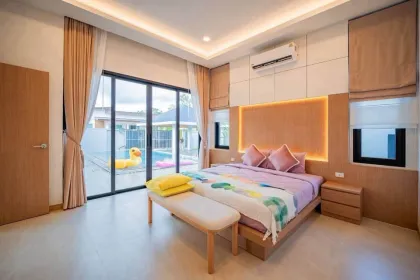 Villa privada de lujo con piscina de 2 dormitorios en venta cerca de Ao Nam Mao