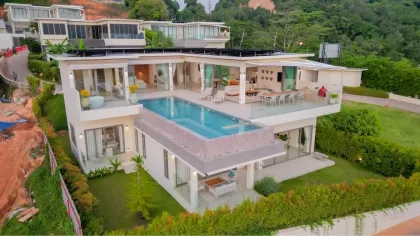 Luxury Ocean View Pool Villa for Sale in Naithon, Phuket