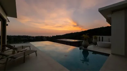 Luxury Ocean View Pool Villa for Sale in Naithon, Phuket