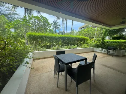 Residencia Lotus Gardens con acceso al jardín en venta