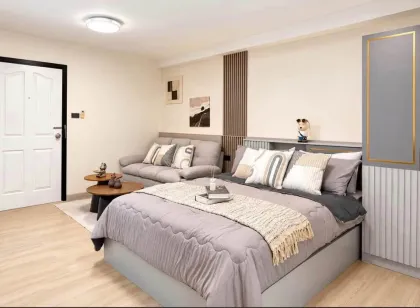 1 Schlafzimmer, 1 Badezimmer - Supalai Lagoon Wohnung, bezugsfertig