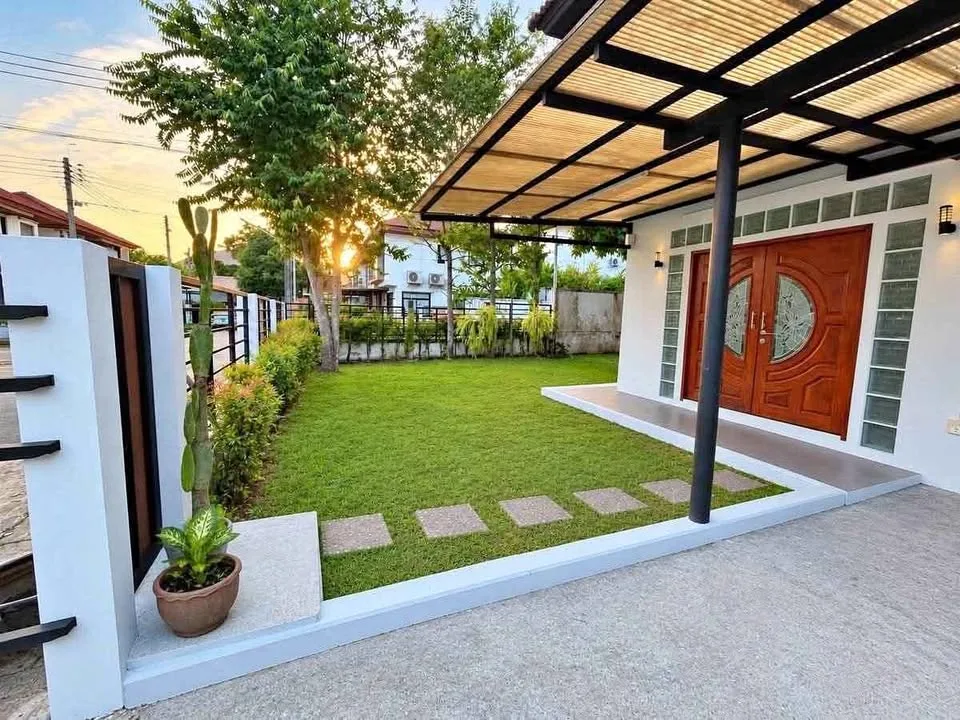 ขายบ้านแฝด 3 ห้องนอน 2 ห้องน้ำ ที่สบายวิลเลจ 2 กะทู้