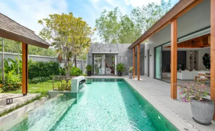 Gesamtes Poolvilla-Projekt in Cherngtalay nahe Laguna zu verkaufen
