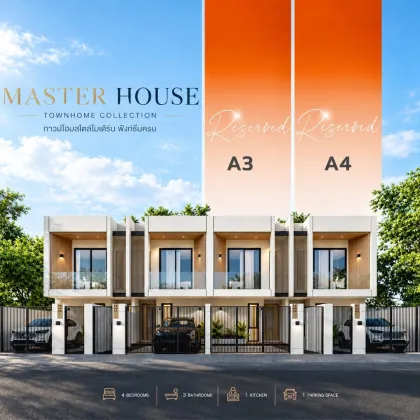 4-Schlafzimmer, 3-Badezimmer Villa in Master House, Chao Fah Garden Home 5, Rawai
