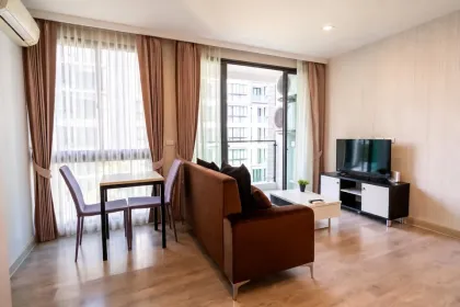 1 Schlafzimmer, 1 Bad Wohnung mit Poolblick nahe dem Strand