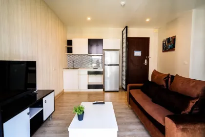 1 Schlafzimmer, 1 Bad Wohnung mit Poolblick nahe dem Strand