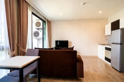 1 Schlafzimmer, 1 Bad Wohnung mit Poolblick nahe dem Strand