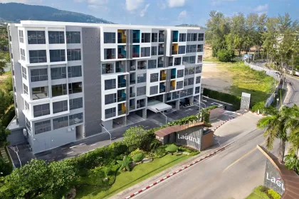 Простапрочная 2-комнатная квартира Laguna Lakeside с видом на лагуну в Банг Тао