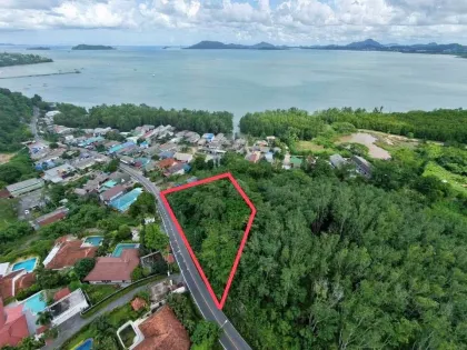 Terrain vue mer à Yamu Beach, Rawai, Phuket - Idéal pour villa avec piscine
