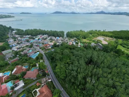 Terrain vue mer à Yamu Beach, Rawai, Phuket - Idéal pour villa avec piscine