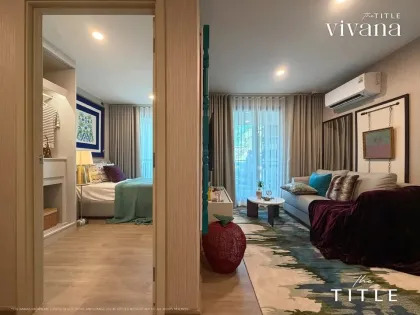 Апартаменты 1 спальня 1 ванная в The Title Vivana, пляж Камала