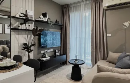 1-Zimmer-Wohnung in ZCAPE III mit Gartenblick in Phuket Stadt