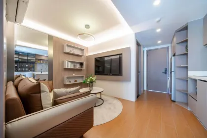 คอนโดสไตล์รีสอร์ท วิวสระน้ำที่บางเทา