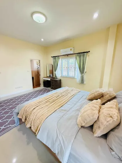 บ้านเดี่ยวหลังมุม 3 ห้องนอน 2 ห้องน้ำ ที่ซันปาล์ม วิลเลจ ฉลอง