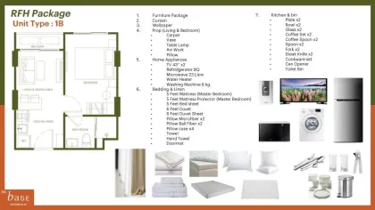 1 Bedroom Condo for Sale at The Base Cherngtalay