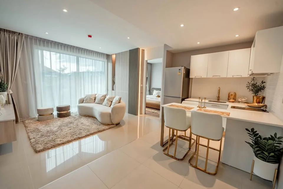 Moderne 2-Zimmer-Wohnung im zentralen Kathu, Phuket