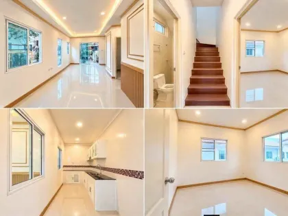 บ้านทาวน์เฮาส์แปลงมุม 2 ชั้น 4 ห้องนอน 2 ห้องน้ำ ในถลาง