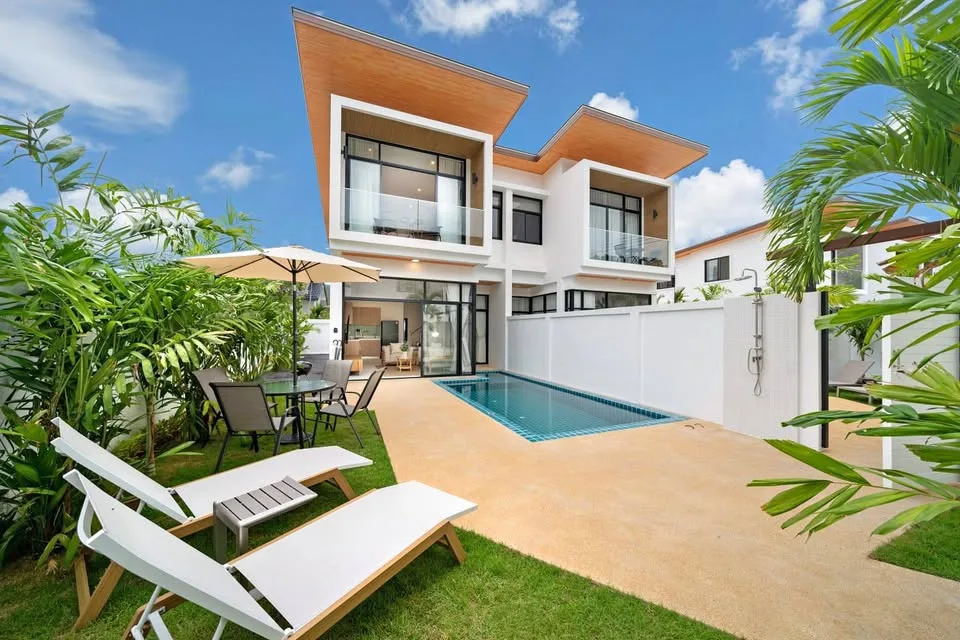 Brand New 3-Bedroom Pool Villa for Sale in Kamala