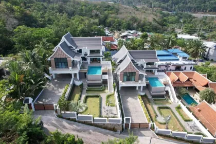 Villa Privada con Piscina y Vista al Mar en Rawai
