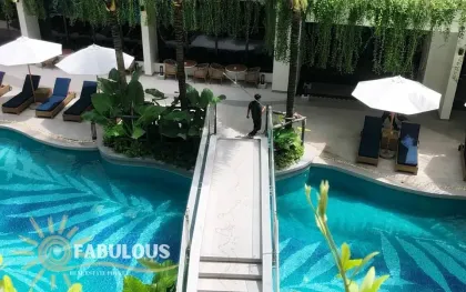 班涛 拉延优雅2卧室公寓，享泳池美景
