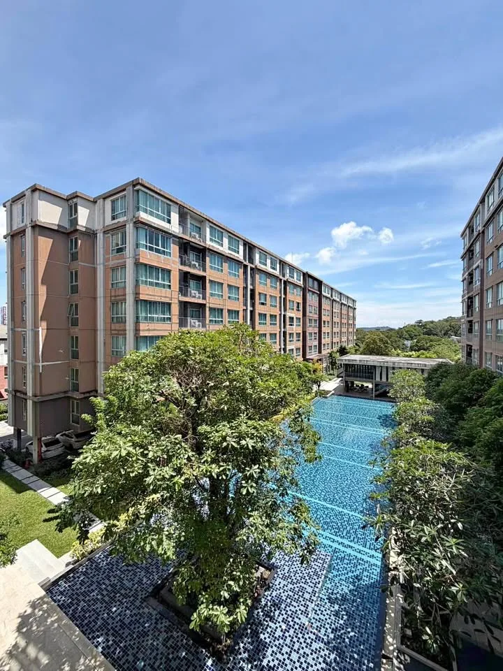 1-комнатная квартира с видом на море в DCondo Campus Resort Kuku, Kathu