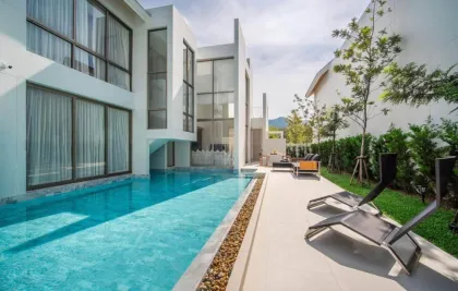 Moderne 3-Zimmer-Villa mit privatem Pool in Luxepride Phase 3, Cherng Talay