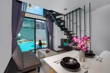 1-комнатная квартира в Utopia Loft Condo, Най Харн – Срочная продажа