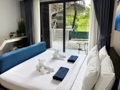 Студия с 1 спальней и выходом к бассейну в The Emerald Terrace, Патонг