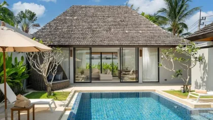 วิลล่าสระว่ายน้ำสุดหรู 4 ห้องนอนใน Anchan Villa เฟส 1, ลายัน