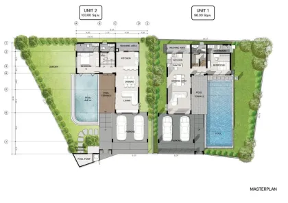 New 4-Bedroom Pool Villa Under Construction in Chalong