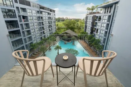 2-комнатная квартира с видом на бассейн в CITYGATE Камала