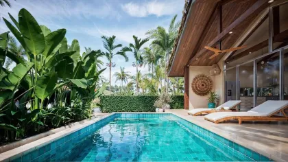New 2-Bedroom Villa with Pool Option in Maenam, Koh Samui