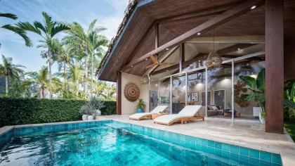 New 2-Bedroom Villa with Pool Option in Maenam, Koh Samui