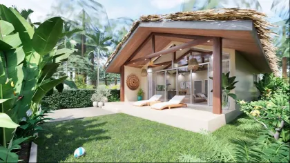 New 2-Bedroom Villa with Pool Option in Maenam, Koh Samui