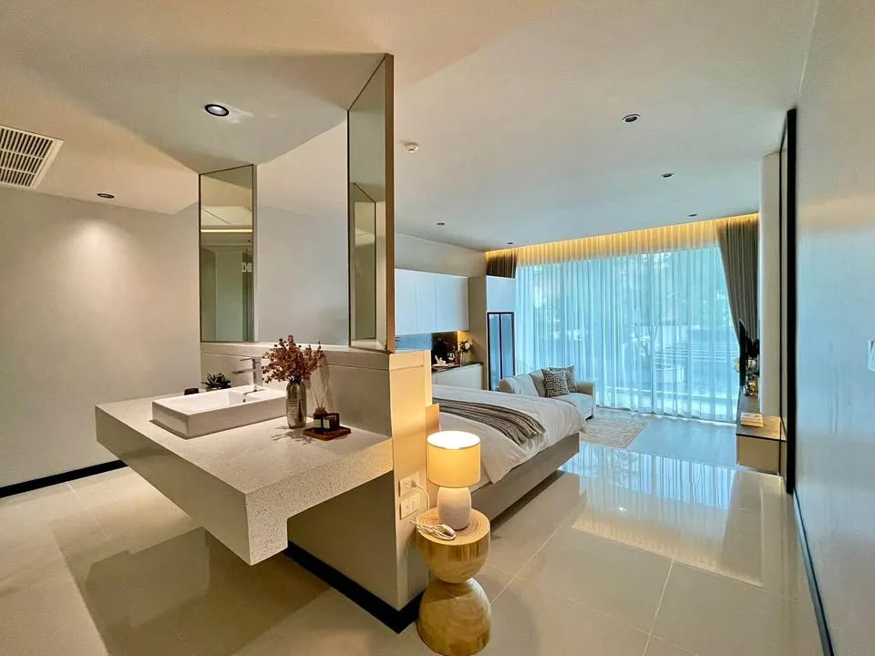 Condo mit Poolzugang nahe Karon Beach, 1 Schlafzimmer, 56,74 m²