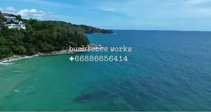 Плоский участок с видом на море у пляжа, 1-200 Рай, Таланг, Пхукет