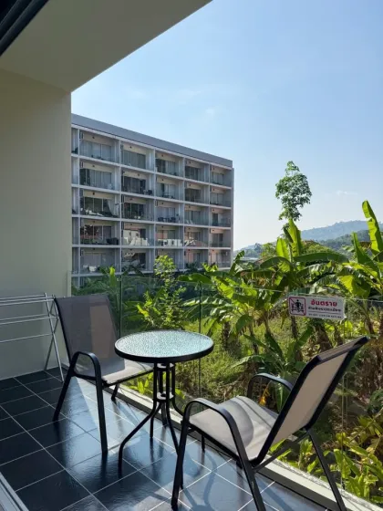 Condo con vistas a la montaña cerca de la Playa Karon, 1 dormitorio, 44 m²