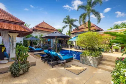 Villa de luxe 4 chambres avec piscine à Sai Taan Estate, Bang Tao