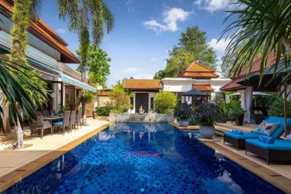Villa de luxe 4 chambres avec piscine à Sai Taan Estate, Bang Tao