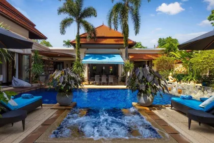Villa de luxe 4 chambres avec piscine à Sai Taan Estate, Bang Tao