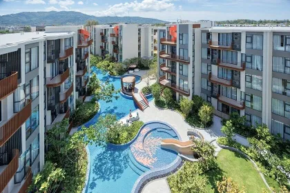 Квартира с 2 спальнями и 2 ванными в Canvas Cherngtalay от Sansiri
