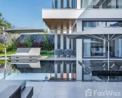 Rawai奢华建筑师设计4卧别墅出售