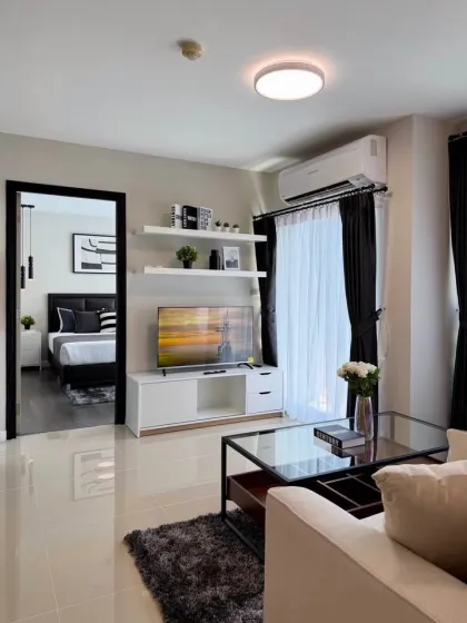 Апартаменты 2 спальни, 2 ванны в DCondo Campus Resort Kuku, Kathu